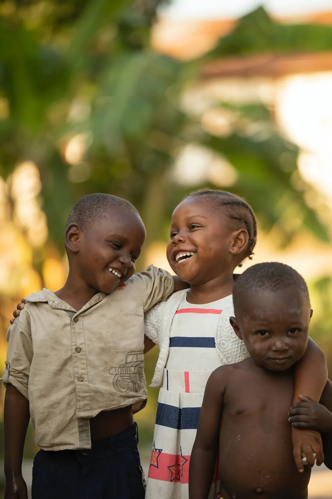 Two African children — the future the People’s Choice protects